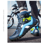 Motorcycle Riding Shoes | Unisex All-Season Urban Street Bike Boots | Casual Biker Sneakers | JC-1988