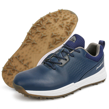 Thestron Men's Big Size Golf Shoes | Spikeless Training Shoes UK 6-13 | All-Season Casual Golf Sneakers | 2001