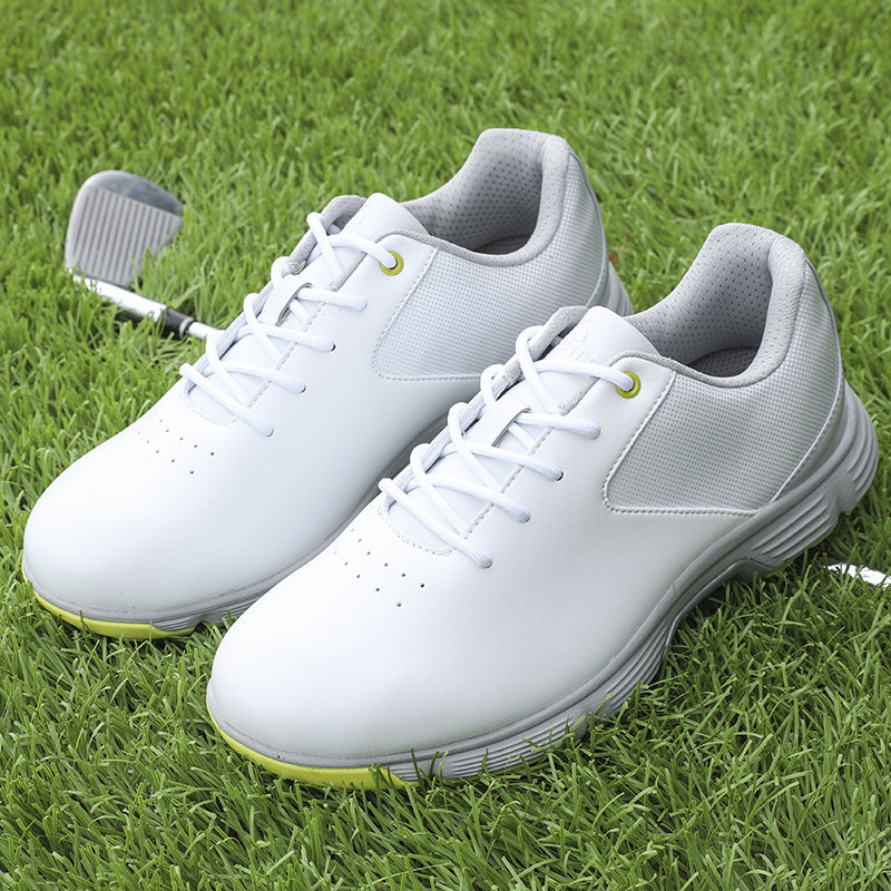 Thestron Waterproof Golf Shoes | Big Size Spiked Training Shoes | All-Weather Performance & Casual Footwear | T616
