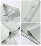 Sunbuvale Men's Performance Polo - Breathable & Moisture-Wicking Polo Shirt | 8583