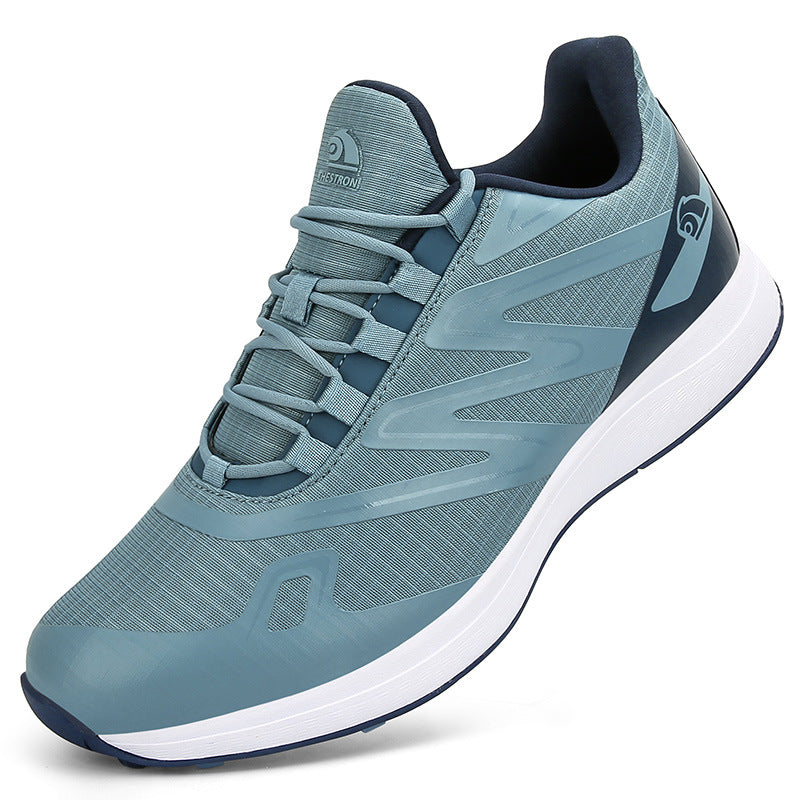 Thestron Men's Mesh Golf Shoes | Breathable Spikeless Sneakers | Lightweight Summer & Training Footwear | 916
