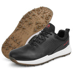 Thestron Men's Big Size Golf Shoes | Spikeless Training Shoes UK 6-13 | All-Season Casual Golf Sneakers | 2001