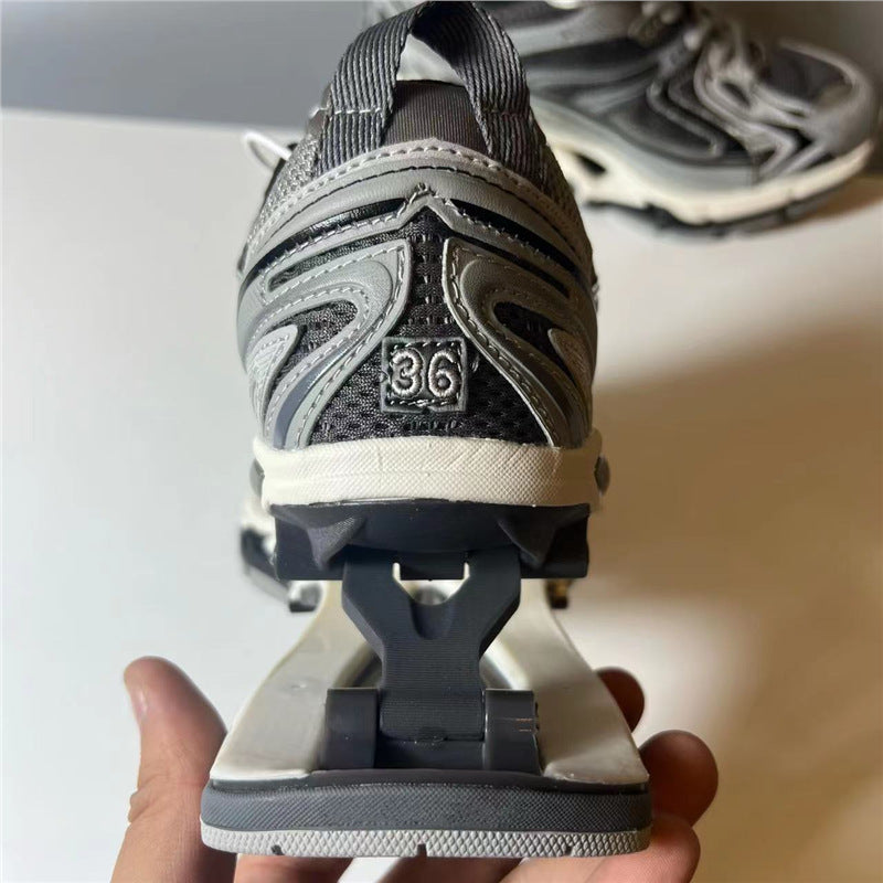 Paris 6th X-Pander Spring Sole Sneakers Distressed Dad Shoes Unisex High-Top Platform Casual Trainers