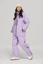 Unisex Ski Jacket 15000mm Waterproof Snowboard & Alpine Ski Wear Plus Size Insulated Snowsuit | 406