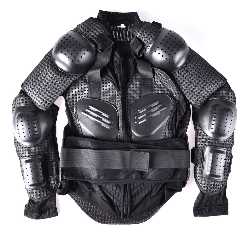 Ghost Racing Motorcycle Armored Shirt & Pants Set | CE-Level Protective Gear for Off-Road & Street Riding