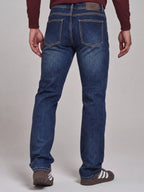 Men‘s Low-Rise Straight Leg Trousers 2026 Autumn Winter Cotton Blend Business Casual Pants Solid Color Smart Trousers | PM58