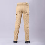 MOTOJSMT Motorcycle Riding Jeans | Casual Cargo Pants with Protective Armor | Zipper Pocket Racing Trousers for Summer | MOTOJSMT