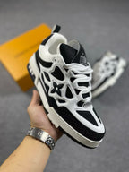 Unisex Donut Thick-Soled Dad Sneakers | Height-Increasing Chunky Trainers | Fashion Casual Lace-Up Sports Shoes | 12124