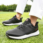 Thestron Men's Big Size Golf Shoes | Spikeless Training Shoes UK 6-13 | All-Season Casual Golf Sneakers | 2001