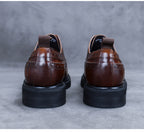 Men's Genuine Leather Dress Shoes | Premium Wedding & Business Formal Shoes - Elegant & Comfortable | 23558