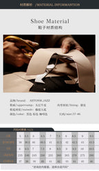 Men's Genuine Leather Dress Shoes | Premium Wedding & Business Formal Shoes - Elegant & Comfortable | 23558