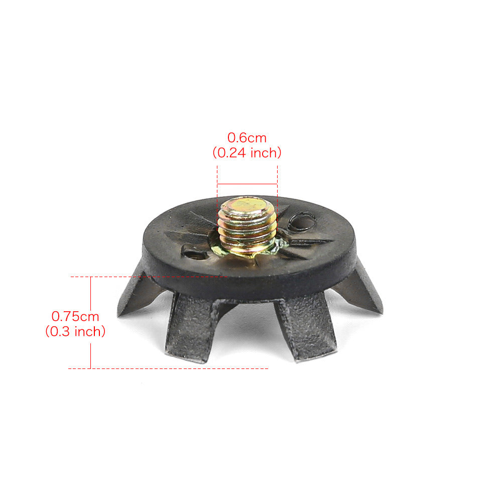 THESTRON Universal Golf Shoe Cleat Wrench & 4-Color TPU Replacement Spikes Kit | D-909