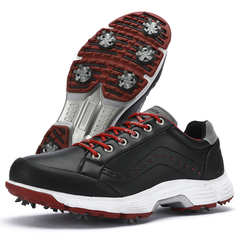 Thestron 716 Men's Big Size Spiked Golf Shoes | Size 39-49 (UK 6-14) | All-Terrain Performance Footwear | 716