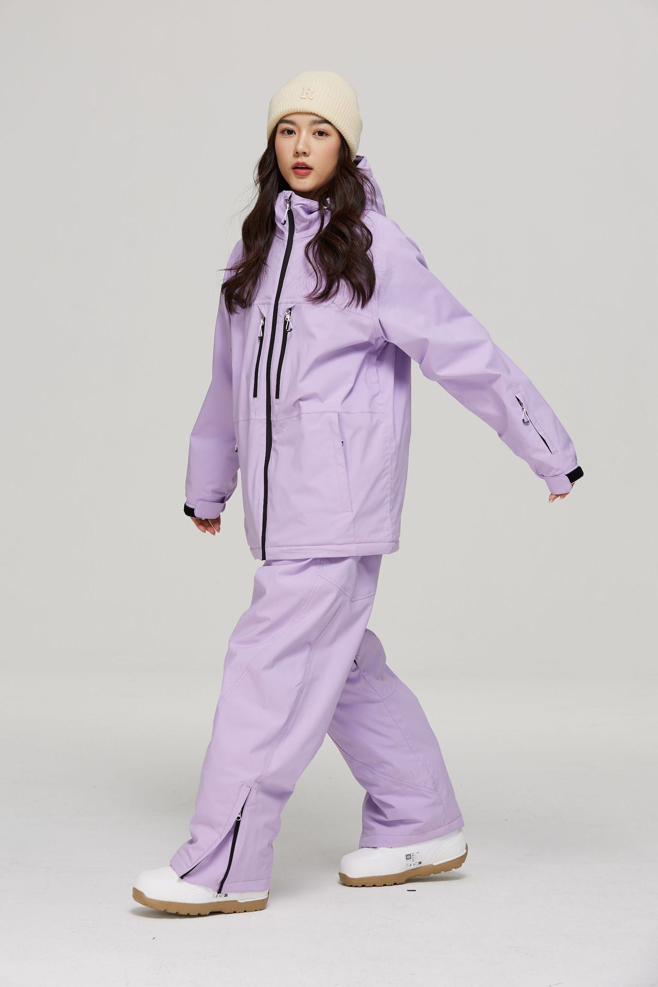 Unisex Ski Jacket 15000mm Waterproof Snowboard & Alpine Ski Wear Plus Size Insulated Snowsuit | 406