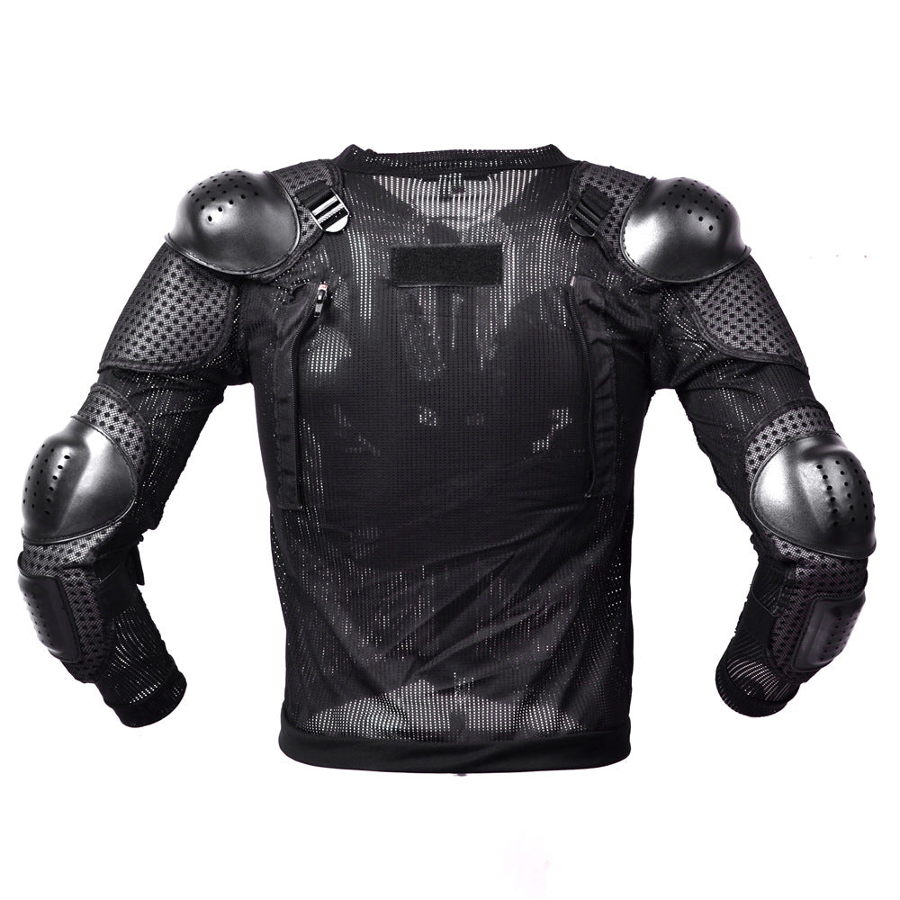 Ghost Racing Motorcycle Armored Shirt & Pants Set | CE-Level Protective Gear for Off-Road & Street Riding