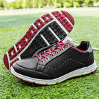 THESTRON Men's Spikeless Golf Shoes Big Size Training & Casual Golf Sneakers All-Season Breathable Footwear | 718