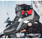 Motorcycle Riding Shoes | Unisex All-Season Urban Street Bike Boots | Casual Biker Sneakers | JC-1988