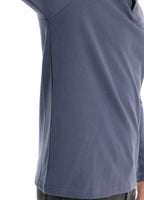 Gewaschenes Herren-Poloshirt – Langarm-Oberteil aus Baumwollmischung | Smart-Casual Herbst-Essential | PL255 