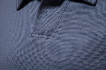 Gewaschenes Herren-Poloshirt – Langarm-Oberteil aus Baumwollmischung | Smart-Casual Herbst-Essential | PL255 