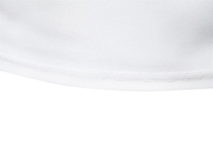 Herren-Poloshirt mit V-Ausschnitt und aufgesticktem Hirsch-Kontrast – 2025 Sommer-Slim-Fit-Freizeitoberteil | PL7002 