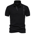 Besticktes Poloshirt aus Baumwolle für Herren – Slim-Fit-Freizeitoberteil für den Frühling 2025 | PS1012 