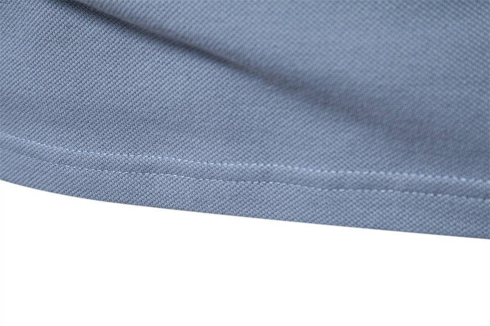 Besticktes Poloshirt aus Baumwolle für Herren – Slim-Fit-Freizeitoberteil für den Frühling 2025 | PS1012 