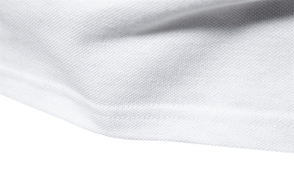 Besticktes Poloshirt aus Baumwolle für Herren – Slim-Fit-Freizeitoberteil für den Frühling 2025 | PS1012 
