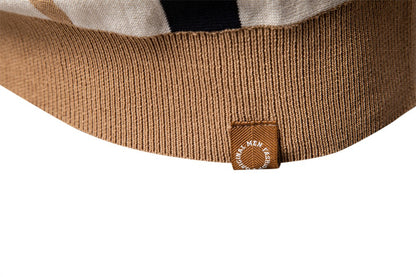 Gestreiftes Strick-Poloshirt für Herren – 2025 Sommer Slim-Fit Urban Casual Top | PSD8021/PSD8028 