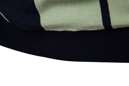 Gestreiftes Strick-Poloshirt für Herren – 2025 Sommer Slim-Fit Urban Casual Top | PSD8021/PSD8028 