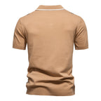 Gestreiftes Strick-Poloshirt für Herren – 2025 Sommer Slim-Fit Urban Casual Top | PSD8021/PSD8028 