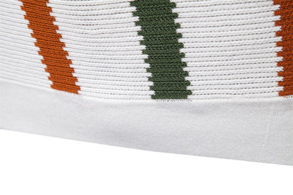 Atmungsaktives Poloshirt aus gestreiftem Strick für Herren – 2025 Sommer Slim-Fit Business Casual Top | PSD8030 