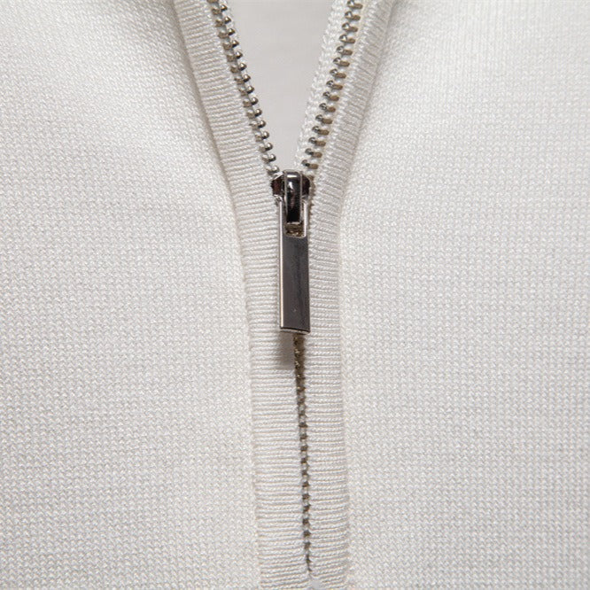 Herren Business Casual Strick-Poloshirt - 2025 Sommer Locker geschnittenes Kurzarm-Oberteil | PSD8037