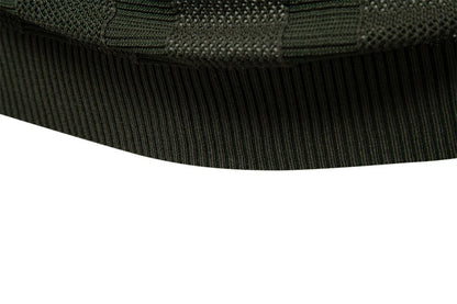 Herren-Poloshirt aus gestreiftem Strick mit Mesh-Einsätzen – 2025 Sommer Slim-Fit Streetwear-Top | PSD8042 