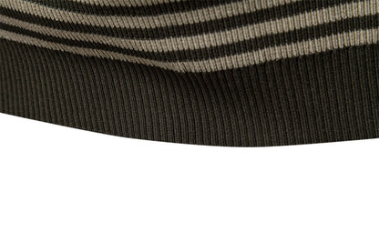 Herren-Poloshirt mit Streifenmuster und Möwenkragen – 2025 Sommer Slim-Fit Business Casual Top | PSD8054