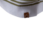Herren-Poloshirt mit Streifenmuster und Möwenkragen – 2025 Sommer Slim-Fit Business Casual Top | PSD8054