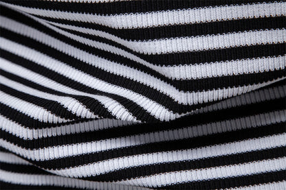 Herren-Poloshirt mit Streifenmuster und Möwenkragen – 2025 Sommer Slim-Fit Business Casual Top | PSD8054