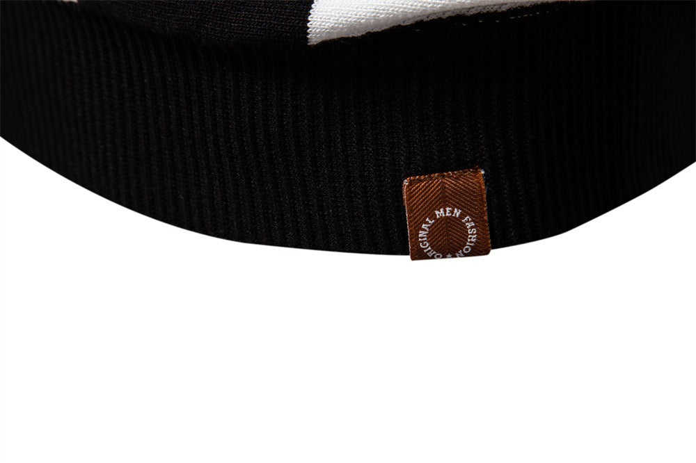 Sommerliches Slim-Fit-Streifen-Poloshirt für Herren – 2025 Business Casual Strickoberteil | Atmungsaktives Kurzarm-T-Shirt | PSD8060 