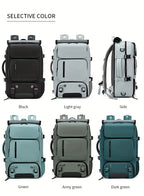 Professioneller Rucksack Geräumiger Reiserucksack Schuhfach Wasserabweisend Outdoor Wander- und Campingtasche Mehrere Taschen &amp; Gepolsterte Schultergurte | 7798 