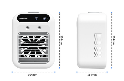 Mini ventilateur refroidisseur d'air, climatiseur, humidificateur, ventilateur de bureau, refroidissement à eau | L7 