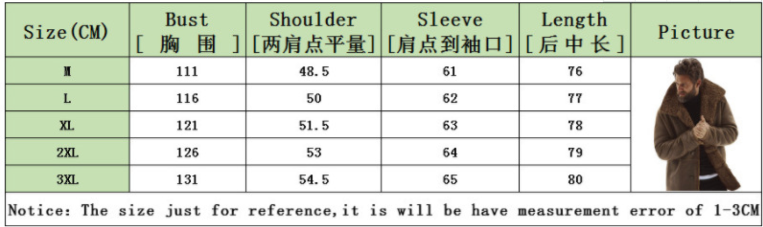 Herren Winter Warmer Pelz Trenchcoat Dicke Mittellange Jacke | B024 