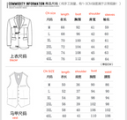 Formeller 3-teiliger Anzug im Retro-Karo-Tweed, einreihig, Slim Fit, Blazer, Weste und Hose, Business, Hochzeits- und Partykleid | 307