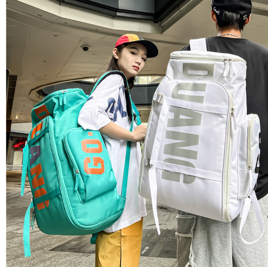 Wanderrucksäcke mit großer Kapazität, Outdoor-Tagesrucksack, ästhetische Reisetaschen mit mehreren Taschen, Camping-Skateboard-Skitasche | 2C101 