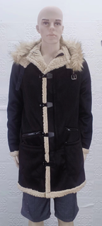 Herren Winter Lässig Warm Dick Parka Oberbekleidung Plus Size Pelzjacke Mäntel | 3258# 