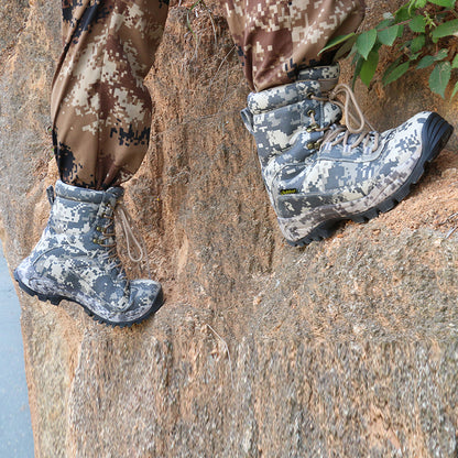 Bottes d'entraînement camouflage à fermeture éclair latérale pour hommes | Q3