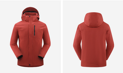 DZRZVD 3-in-1 Down Jacket | 5000mm Waterproof Trekking Coat with Detachable Down Layer | All-Season Outdoor Protection | 250826