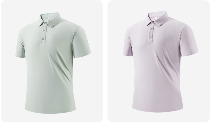 Sunbuvale Men's Performance Polo - Breathable & Moisture-Wicking Polo Shirt | 8583
