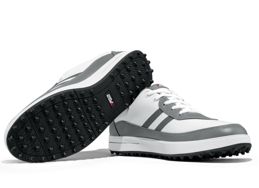 PGM Men's Waterproof Golf Shoes Spiked Athletic Sneakers All-Terrain Golf & Casual Footwear | XZ299