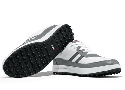 PGM Men's Waterproof Golf Shoes Spiked Athletic Sneakers All-Terrain Golf & Casual Footwear | XZ299