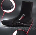 DIVE& SAIL 5MM Neoprene Dive Boots | High-Top Water Shoes for Surfing, Snorkeling & Beach | Anti-Slip Aqua Socks | D551178N