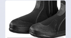 OUZO 5mm Neoprene Dive Boots | High-Top Puncture Resistant Water Shoes for Snorkeling & Surfing | Anti-Slip Beach Socks | BX5029-B